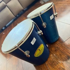 Chitman Musical🔹VINTAGE ~ RARE FINDING🔹Blue Bongos